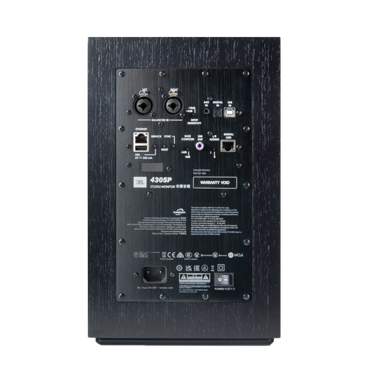 4305P Studio Monitor - Black - Powered Bookshelf Loudspeaker System - Detailshot 2